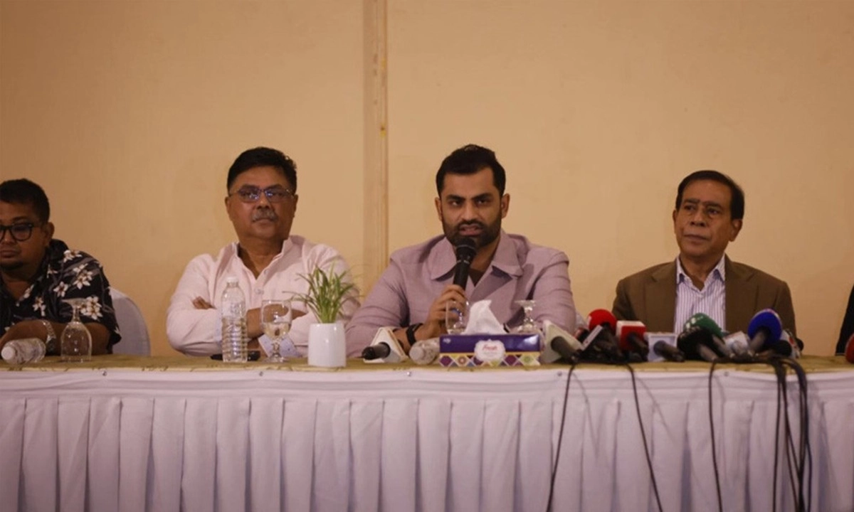 সংবাদ সম্মেলন। ছবি- সংগৃহীত