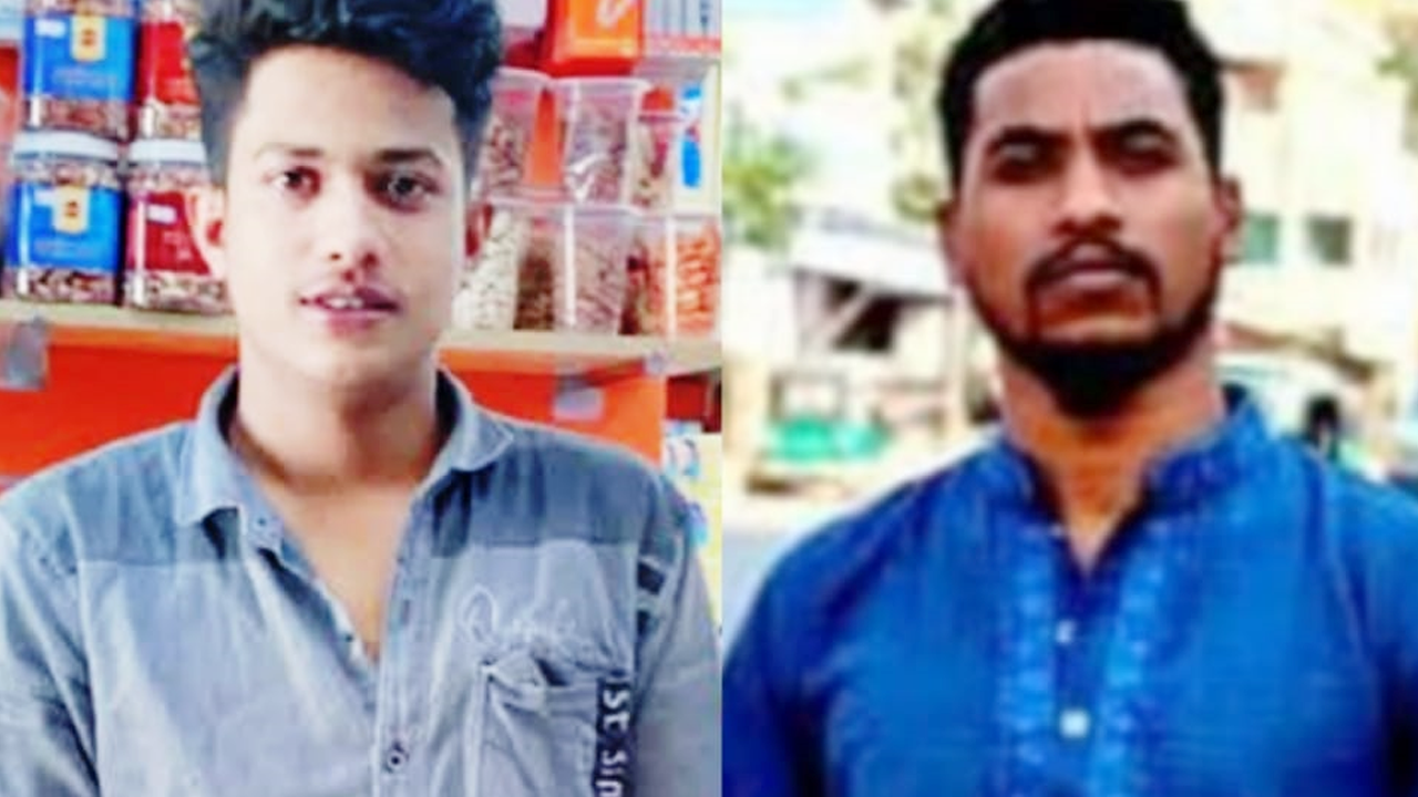 নিহত মামুন, ছাত্রলীগ নেতা ফাহিম (বাম দিক থেকে)। ছবি- রূপালী বাংলাদেশ