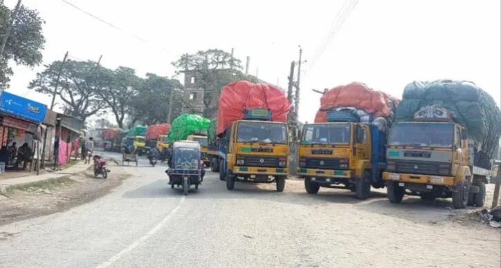 বুড়িবাড়ী স্থলবন্দর। ছবি- রূপালী বাংলাদেশ