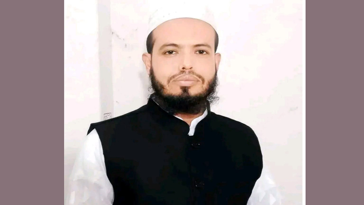 গ্রেপ্তার আওয়ামী লীগ নেতা ও শিক্ষক মো. রুবেল ভূঁইয়া। ছবি- রূপালী বাংলাদেশ