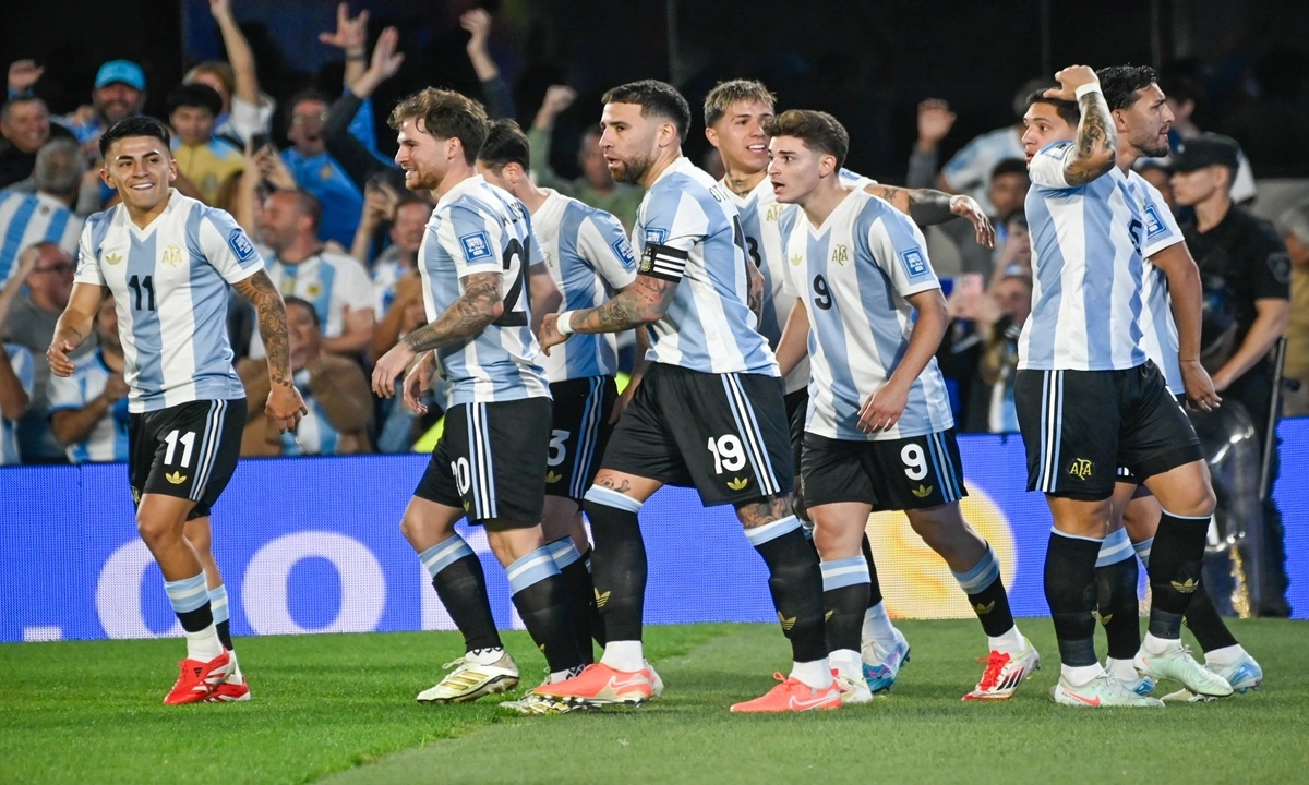 আর্জেন্টিনা ফুটবল দল। ছবি : সংগৃহীত