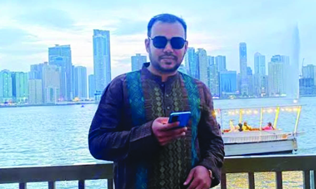 ছাত্রলীগ নেতা আতিকুল ইসলাম। ছবি : রূপালী বাংলাদেশ