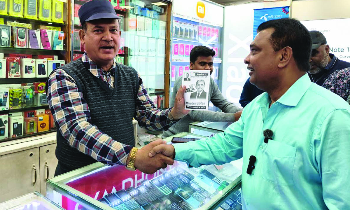 মির্জা ফখরুলের পক্ষে প্রচারণা শুরু, নেতৃত্বে ছোট ভাই মির্জা ফয়সল।ছবি : রূপালী বাংলাদেশ