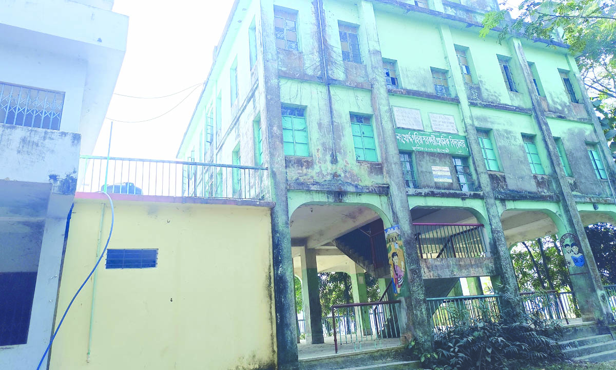 খোর্দ্দ গহিরা সরকারি প্রাথমিক বিদ্যালয়। ছবি : রূপালী বাংলাদেশ