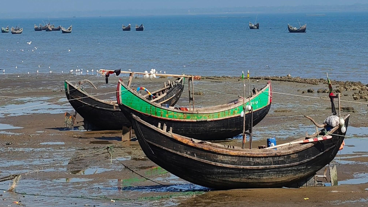নাফ নদ। ছবি : রূপালী বাংলাদেশ