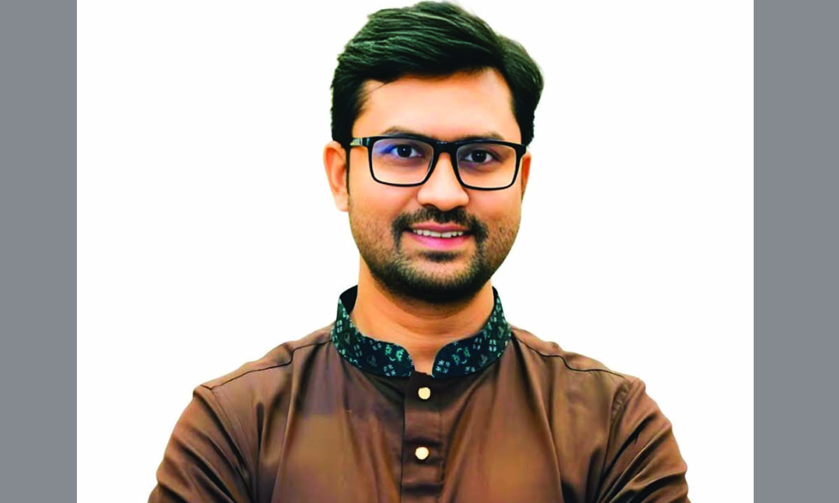 এনসিপির প্রার্থী ড. শামীম হামিদী। ছবি : রূপালী বাংলাদেশ
