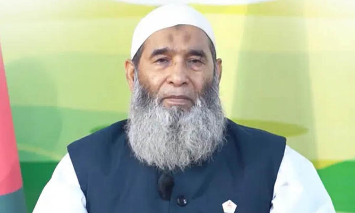 জামায়াতের নায়েবে আমির অধ্যাপক মুজিবুর রহমান। ছবি : রূপালী বাংলাদেশ