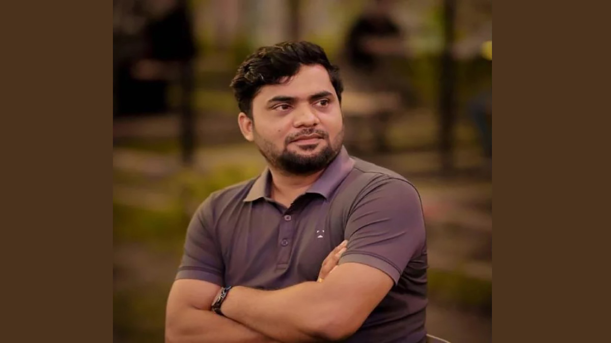 ট্রাকচাপায় নিহত রূপজিত কর রাজু। ছবি- সংগৃহীত