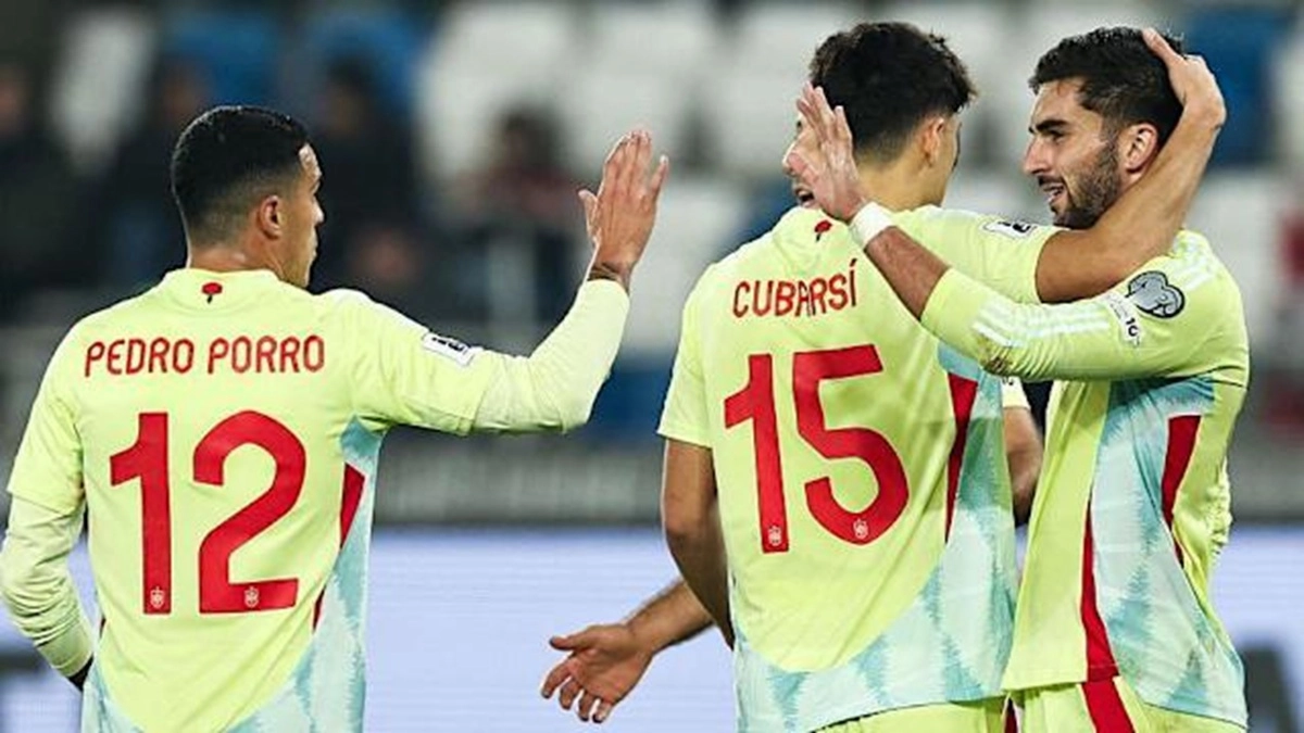 স্পেন জাতীয় ফুটবল দল। ছবি- সংগৃহীত