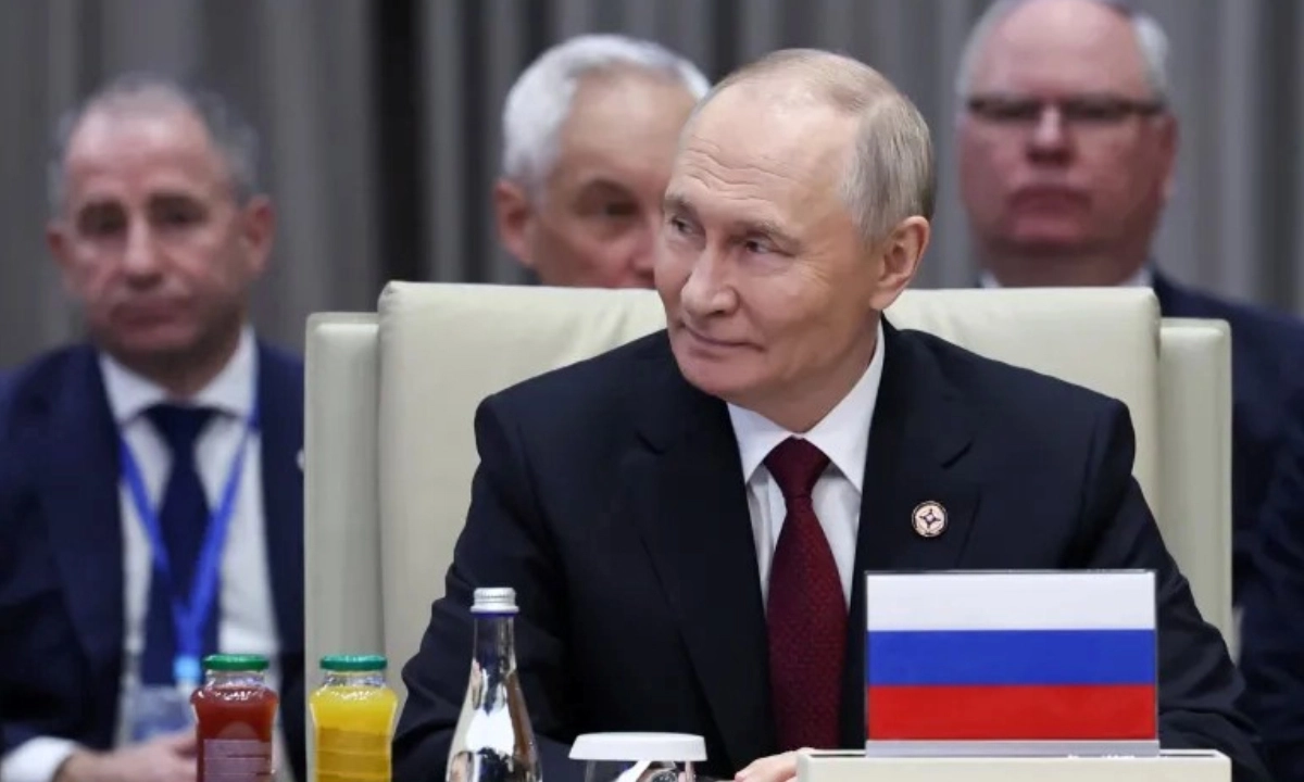 বিশকেকে পুতিন। ছবি- সংগৃহীত