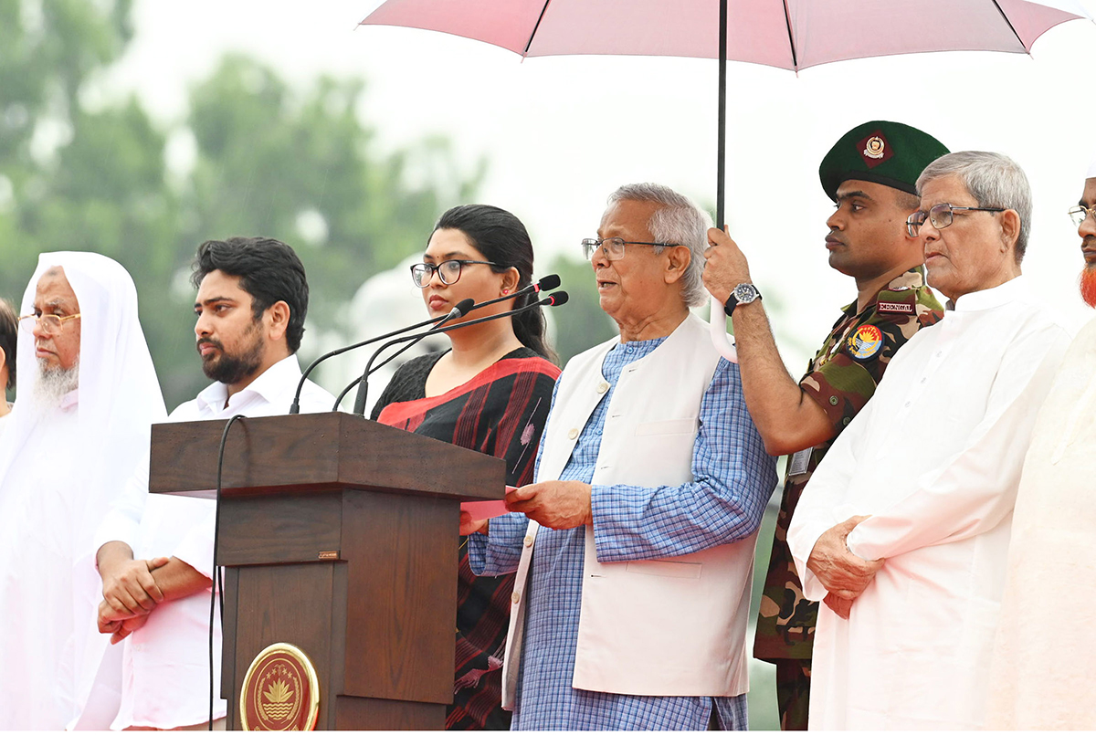 অভ্যুত্থানের সাংবিধানিক স্বীকৃতির অঙ্গীকার