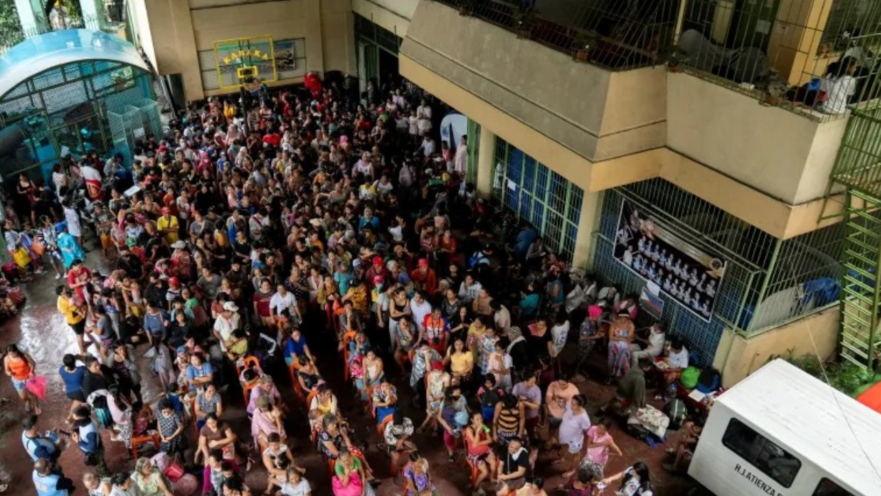 আশ্রয়কেন্দ্রের ছবি। - সংগৃহীত