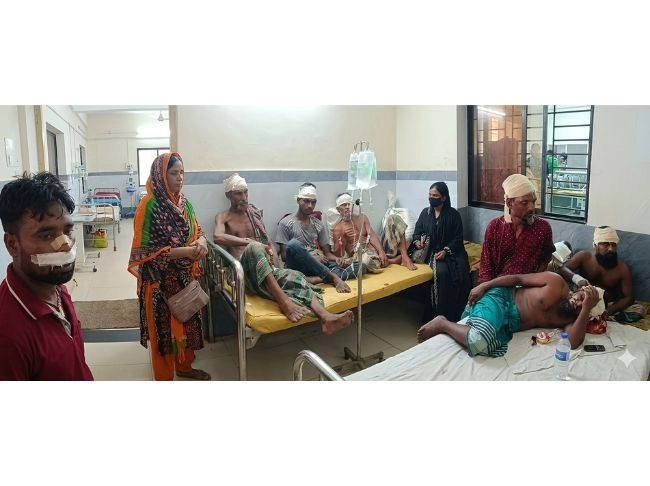 শৈলকুপায় পৃথক সংঘর্ষে আহত অর্ধশতাধিক