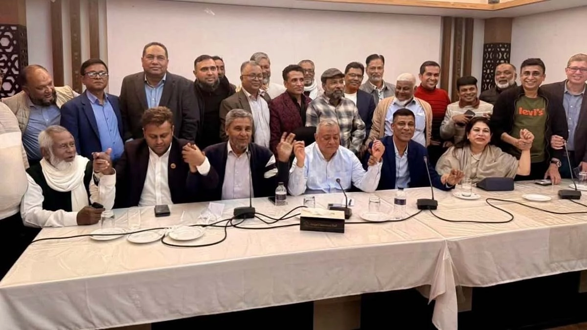 মৌলভীবাজারে জেলা বিএনপির পুনর্মিলনী সভা অনুষ্ঠিত হয়। ছবি- রূপালী বাংলাদেশ