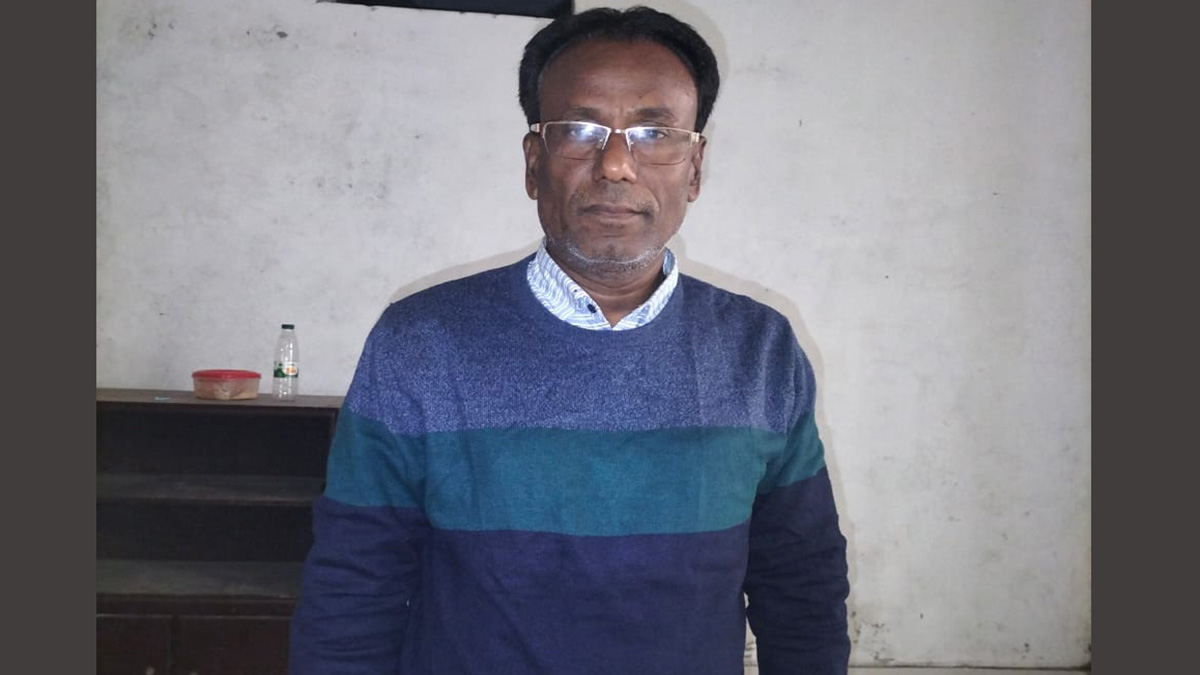 গ্রেপ্তার আলী আকবর । ছবি : রূপালী বাংলাদেশ
