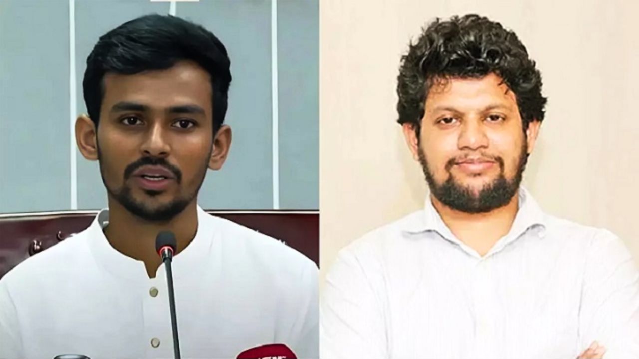 আসিফ মাহমুদ সজিব ভুঁইয়া এবং মাহফুজ আলম। ছবি : সংগৃহীত