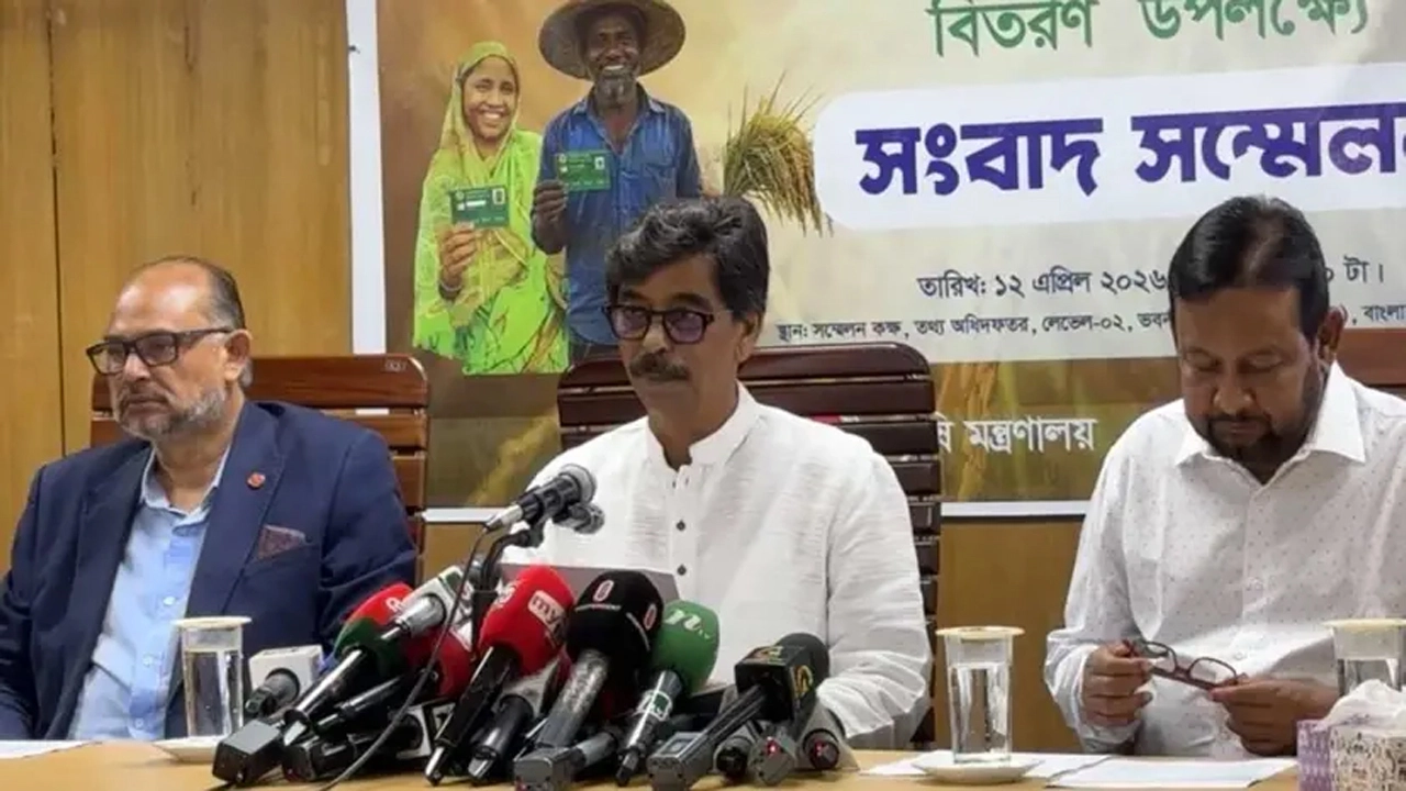 কৃষিমন্ত্রী মোহাম্মদ আমিন উর রশিদ। ছবি : সংগৃহীত