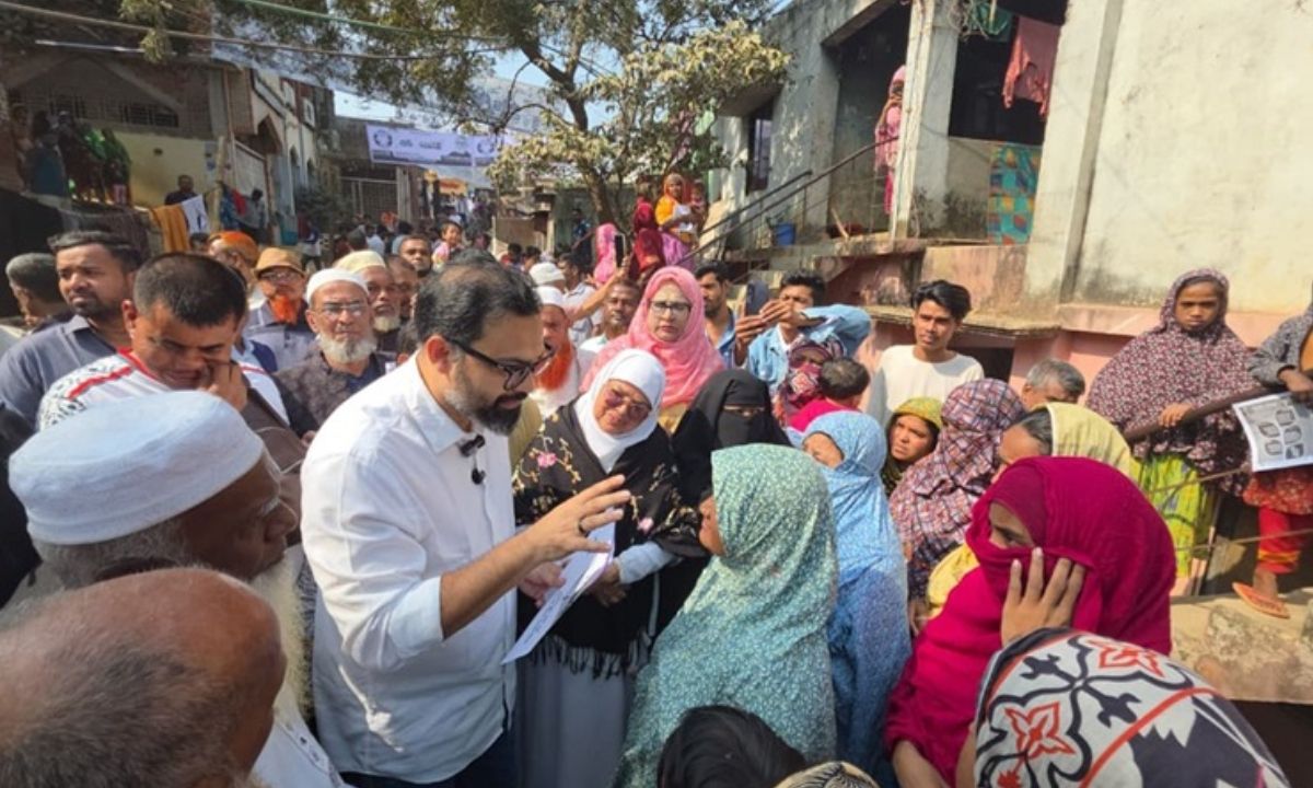 ঢাকা-১৬ আসনে বিএনপি মনোনীত ধানের শীষের প্রার্থী আমিনুল হক। ছবি- সংগৃহীত