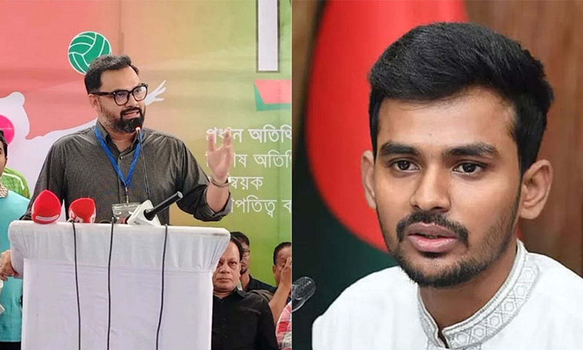 আমিনুল হক ও সজীব ভুইয়া। ছবি : সংগৃহীত