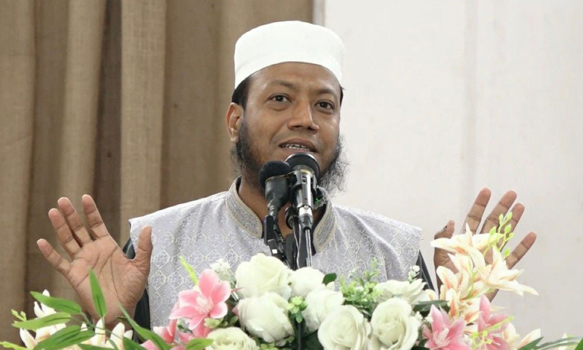 কুষ্টিয়া-৩ আসনের সংসদ সদস্য মুফতি আমির হামজা। ছবি : সংগৃহীত