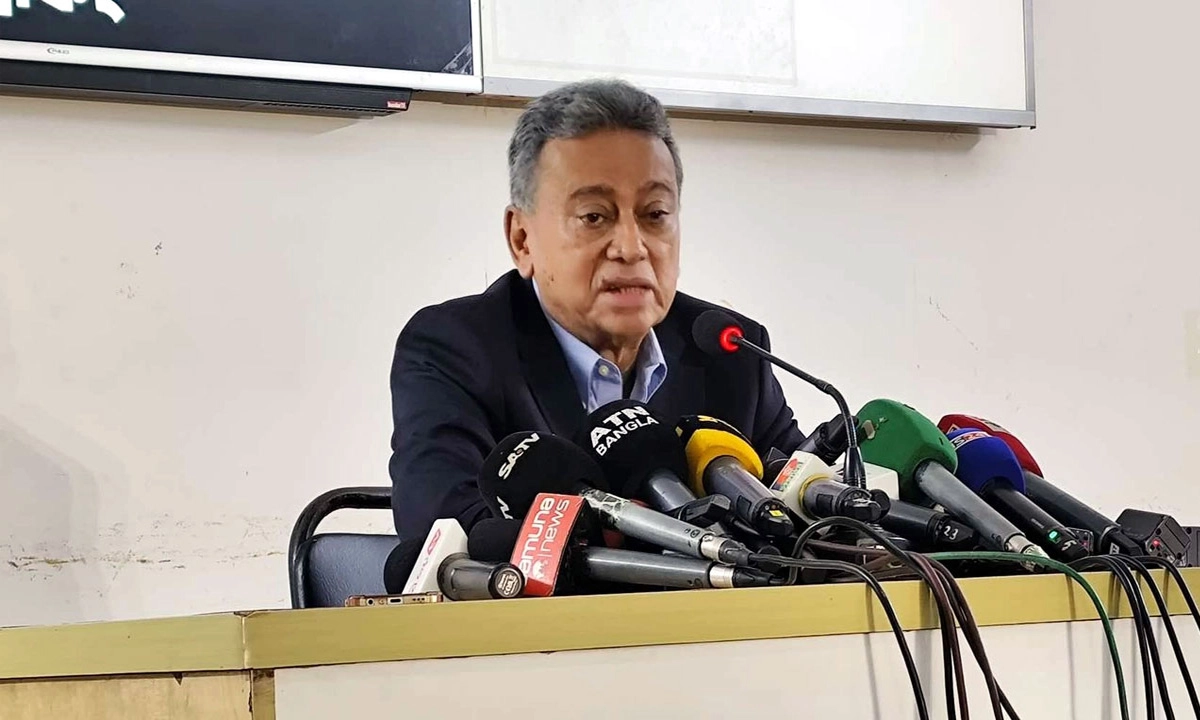 বিএনপির স্থায়ী কমিটির সদস্য আমীর খসরু মাহমুদ চৌধুরী। ছবি- সংগৃহীত