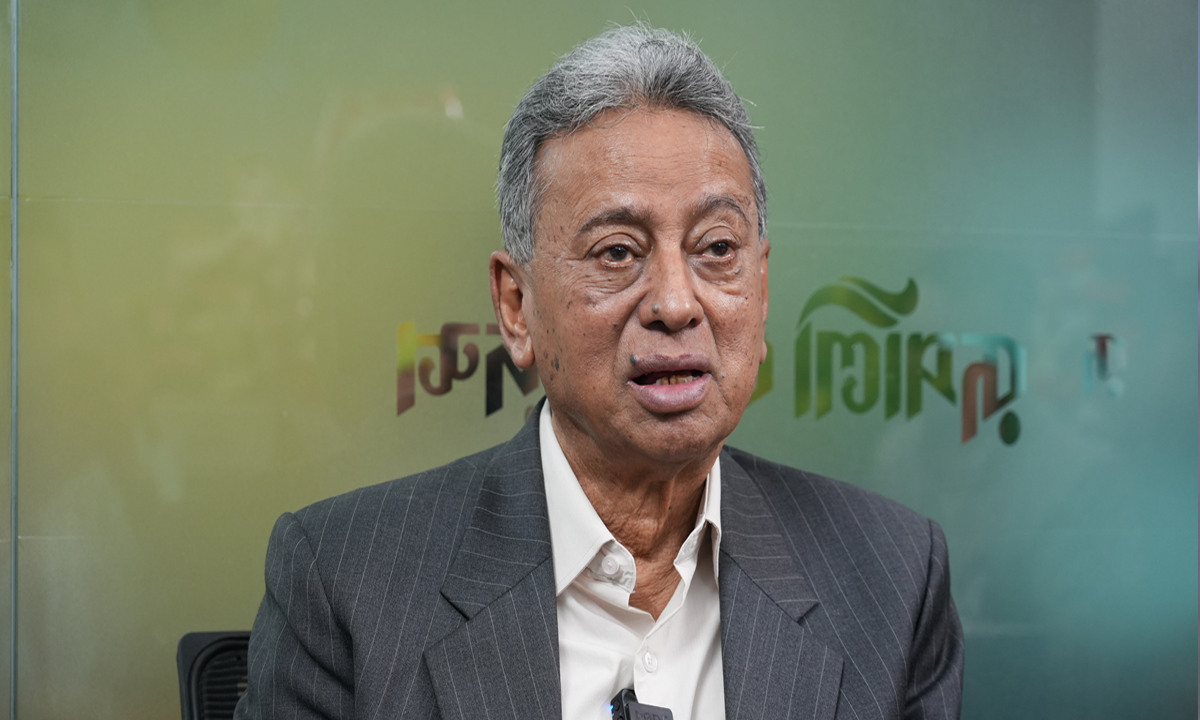 অর্থমন্ত্রী আমীর খসরু মাহমুদ চৌধুরী। ছবি : সংগৃহীত