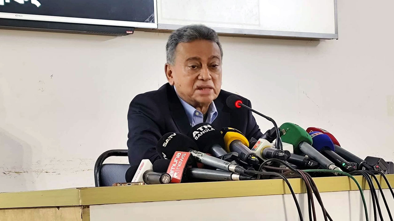 বিএনপির স্থায়ী কমিটির সদস্য আমীর খসরু মাহমুদ চৌধুরী। ছবি- সংগৃহীত