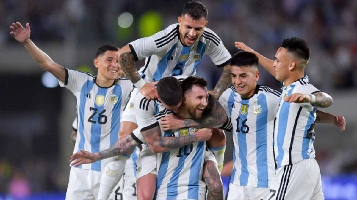 আর্জেন্টিনা ফুটবল দল। ছবি- সংগৃহীত