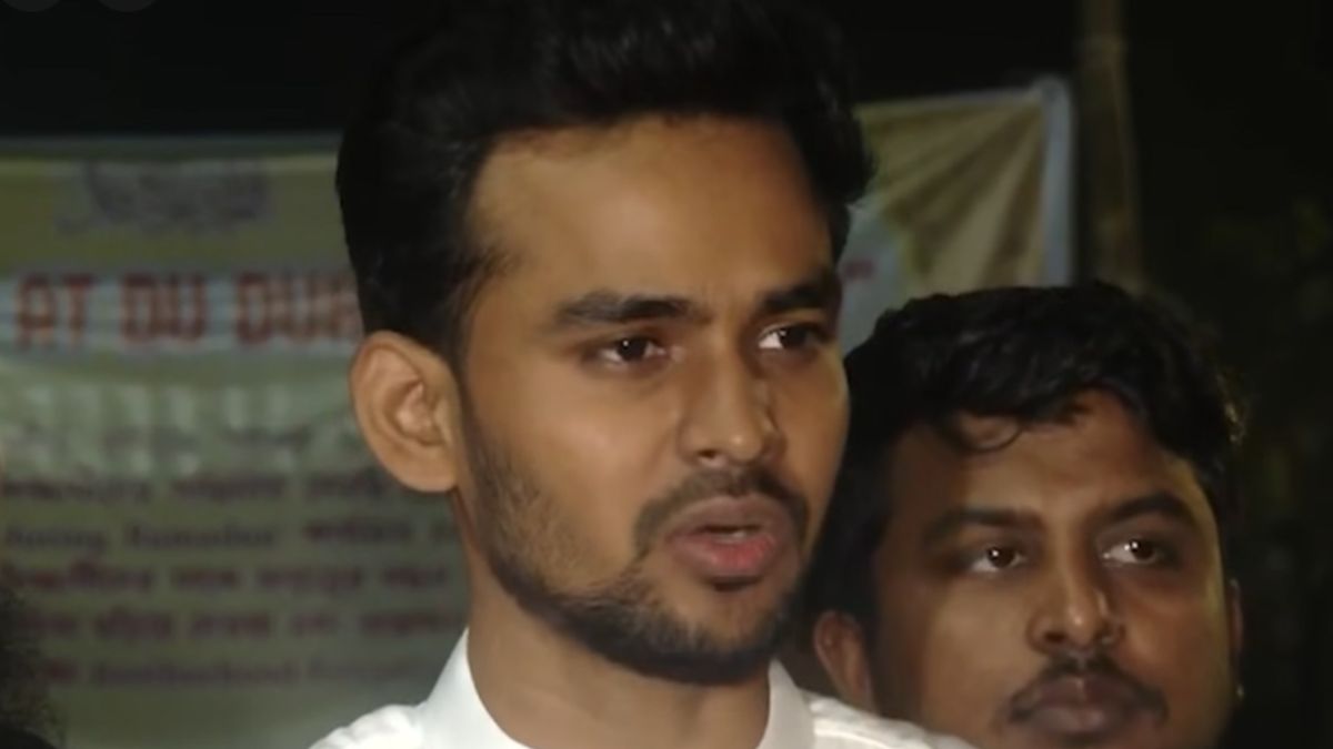 জাতীয় নাগরিক পার্টির (এনসিপি) মুখপাত্র আসিফ মাহমুদ সজীব ভূঁইয়া। ছবি : সংগৃহীত