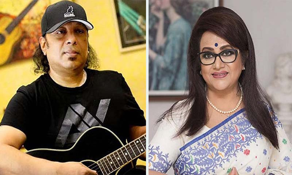 আইয়ুব বাচ্চু ও ববিতা। ছবি - সংগৃহীত