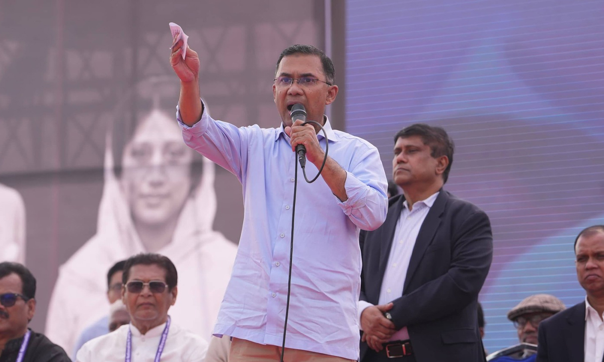 বিএনপি চেয়ারম্যান তারেক রহমান। ছবি : সংগৃহীত