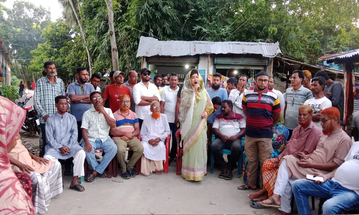 সাবিরা নাজমুল মুন্নি।  ছবি- রূপালী বাংলাদেশ