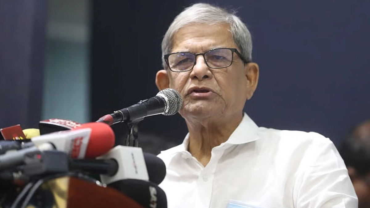 বিএনপি মহাসচিব মির্জা ফখরুল ইসলাম আলমগীর। ছবি : সংগৃহীত