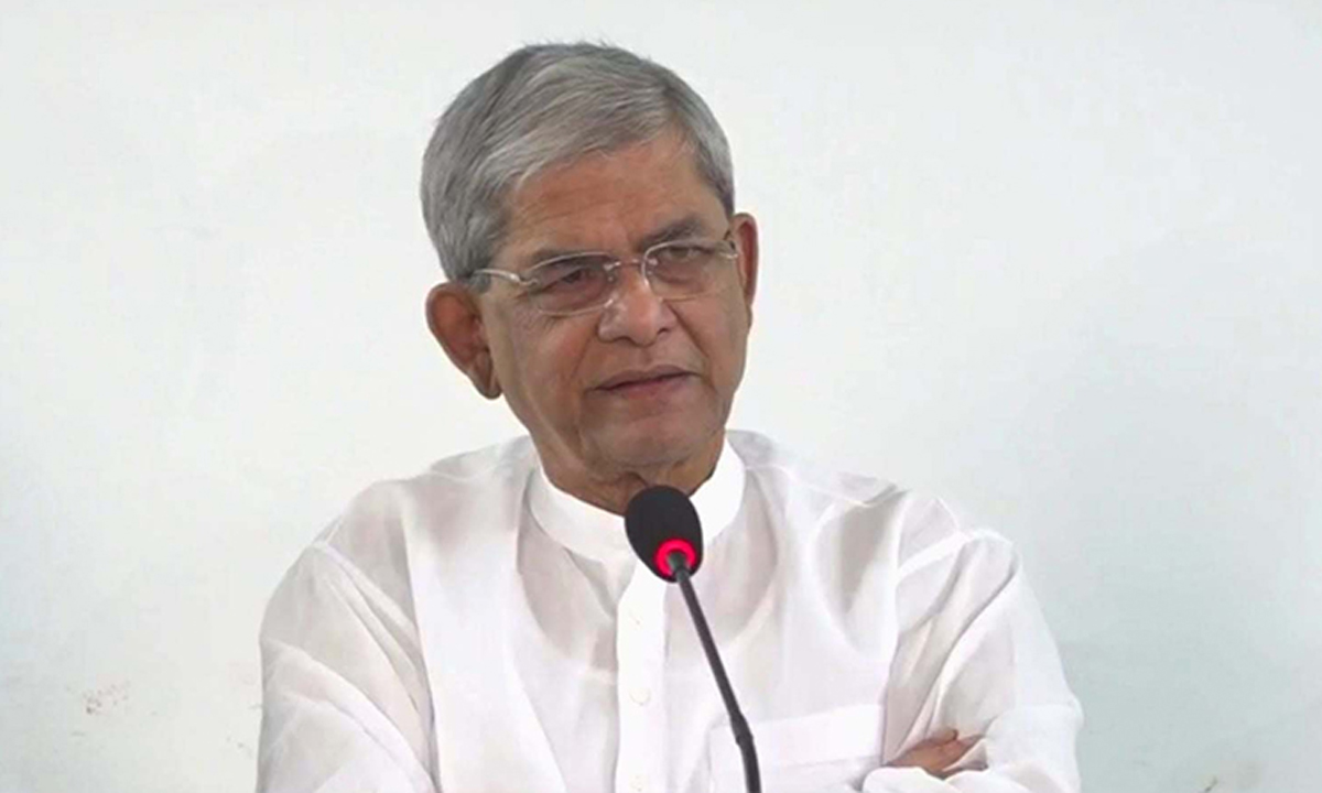 বিএনপি মহাসচিব মির্জা ফখরুল ইসলাম আলমগীর। ছবি- সংগৃহীত