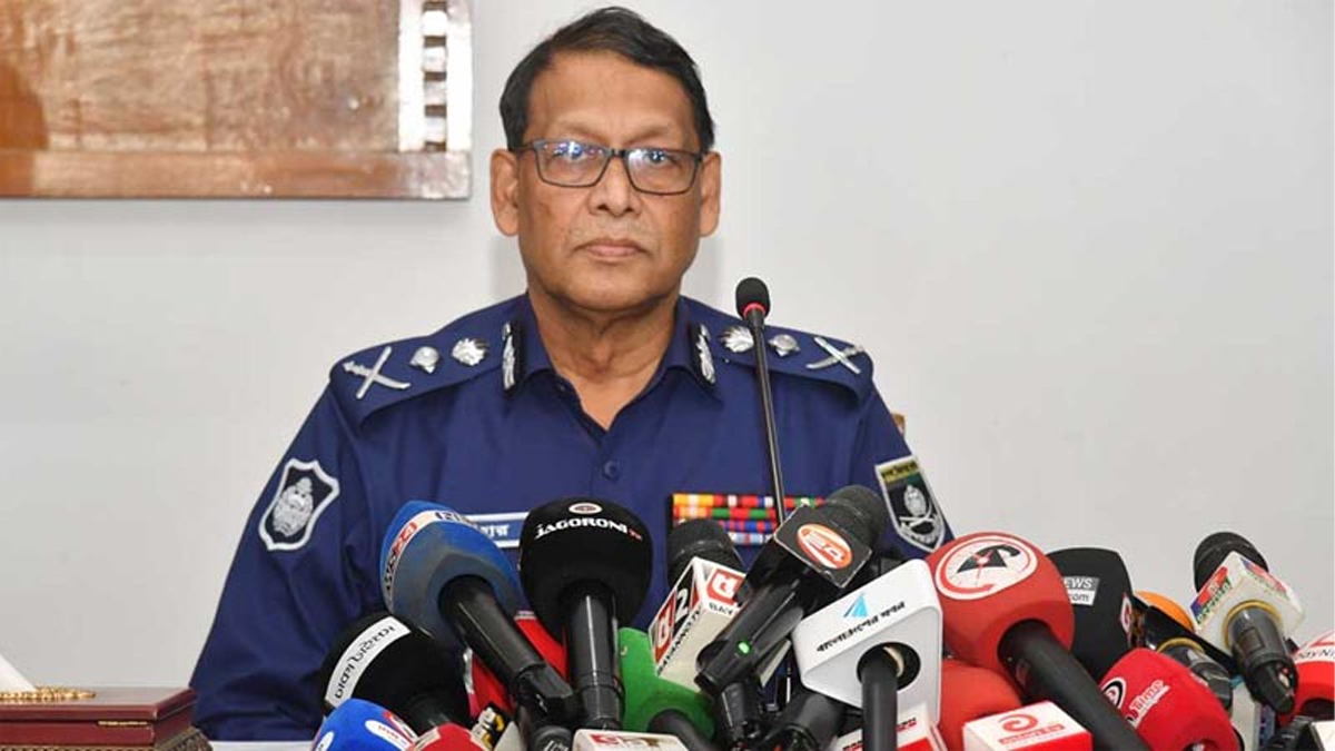 আইজিপি বাহারুল আলম। পুরনো ছবি