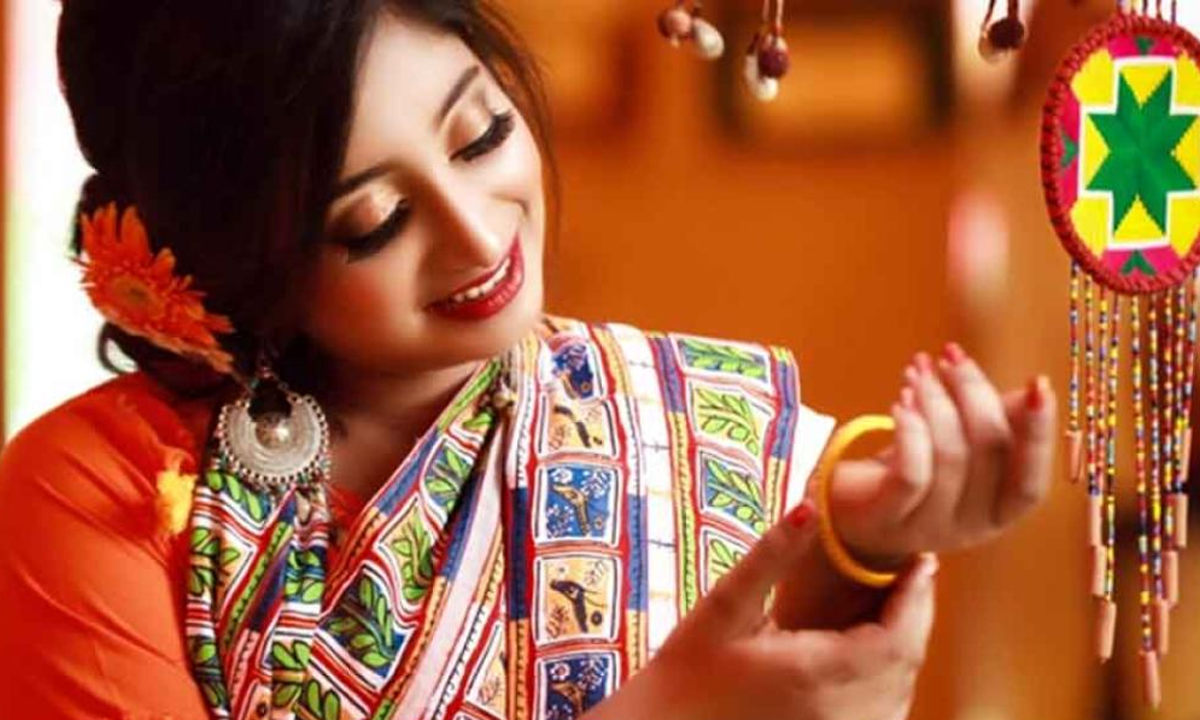 ‘ঘামে নষ্ট হবে না বৈশাখী সাজ : গরমে সতেজ থাকার ৫ মন্ত্র’