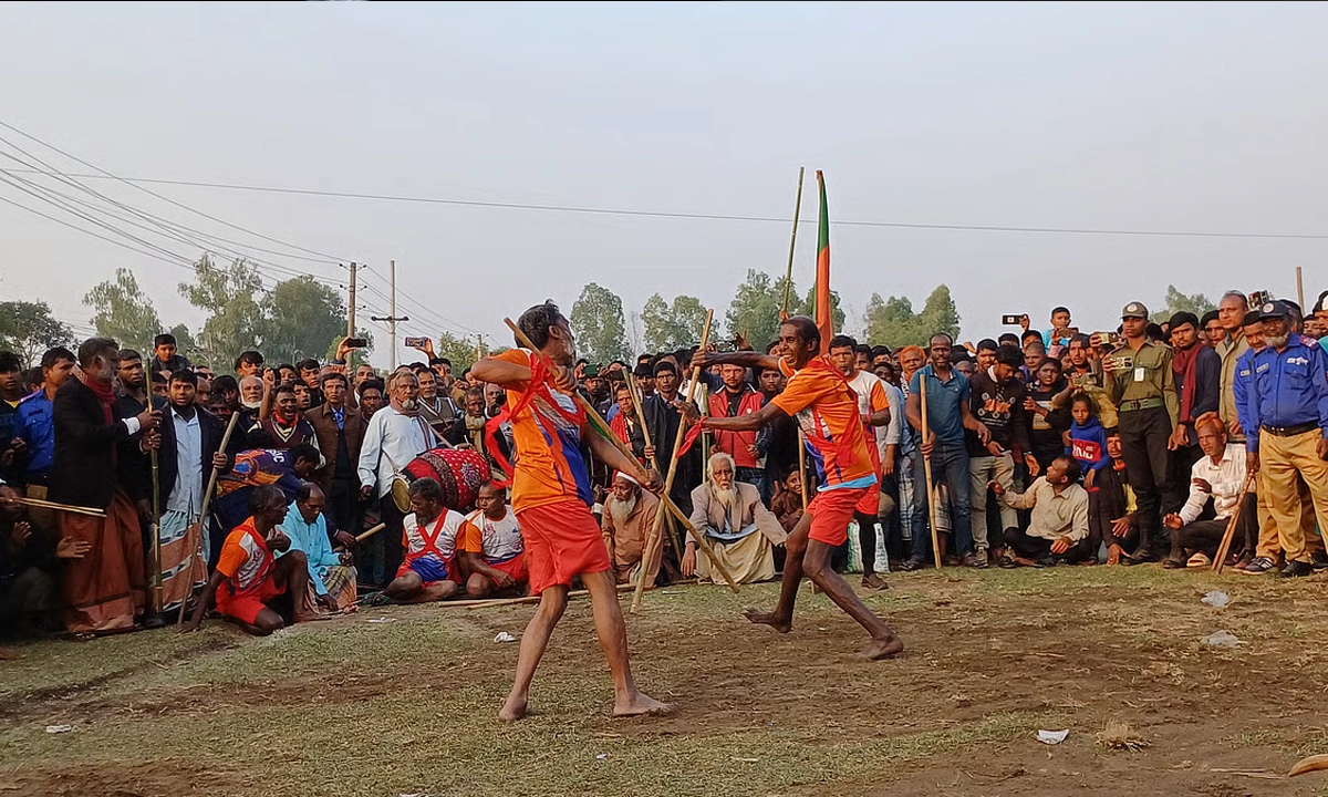 বৈশাখী মেলায় হারিয়ে যাওয়া লোকজ উৎসব। ছবি : সংগৃহীত