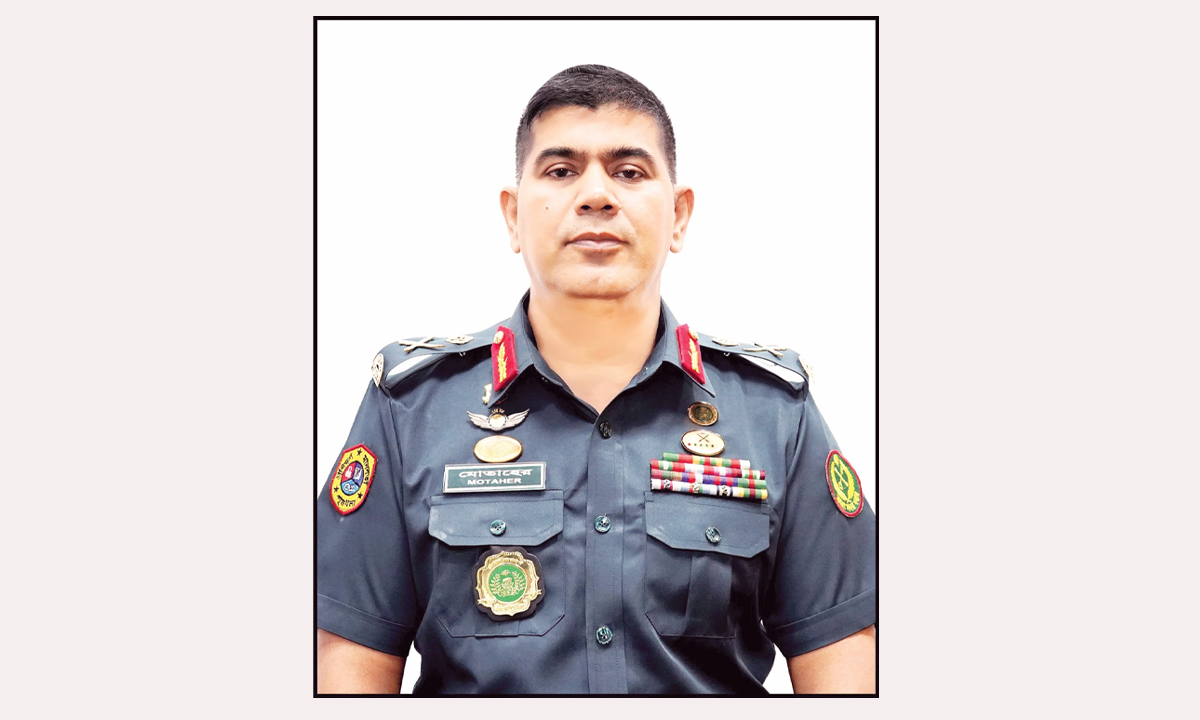 কারা মহাপরিদর্শক ব্রিগেডিয়ার জেনারেল সৈয়দ মো. মোতাহের হোসেন। ছবি- রূপালী বাংলাদেশ