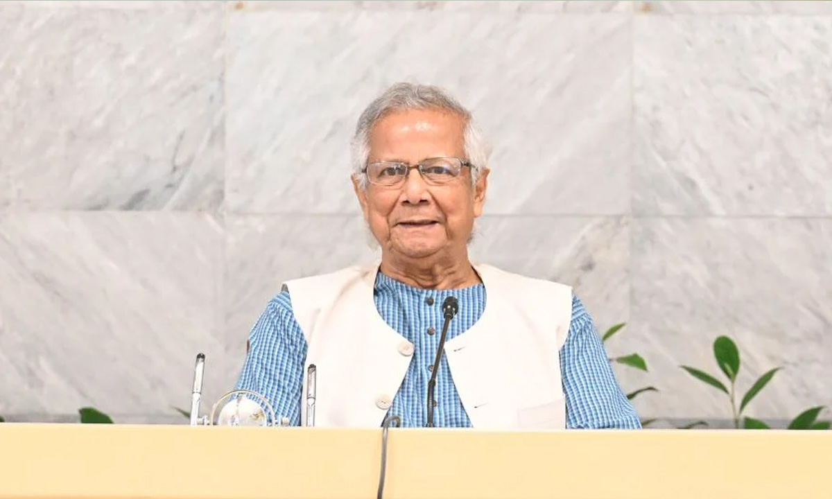 প্রধান উপদেষ্টা ড. মুহাম্মদ ইউনূস। ছবি : সংগৃহীত