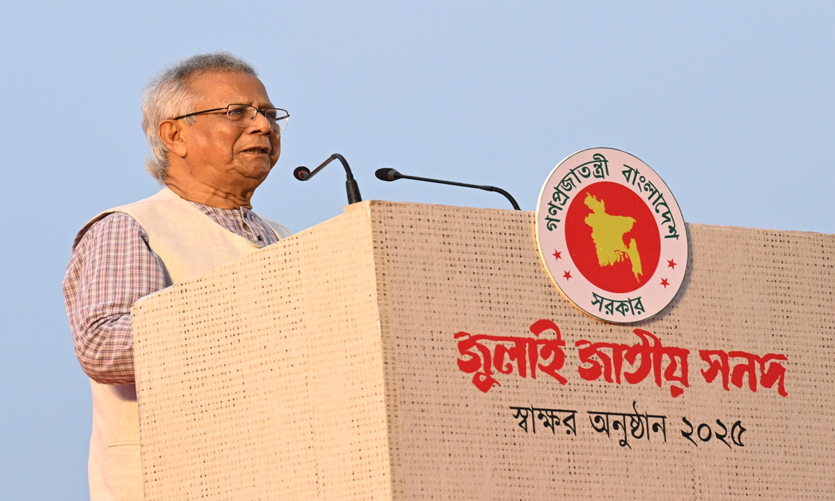 প্রধান উপদেষ্টা ড. মুহাম্মদ ইউনূস। ছবি- রূপালী বাংলাদেশ