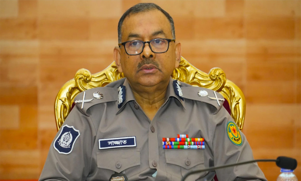 ঢাকা মহানগর পুলিশের (ডিএমপি) কমিশনার শেখ মো. সাজ্জাত আলী
