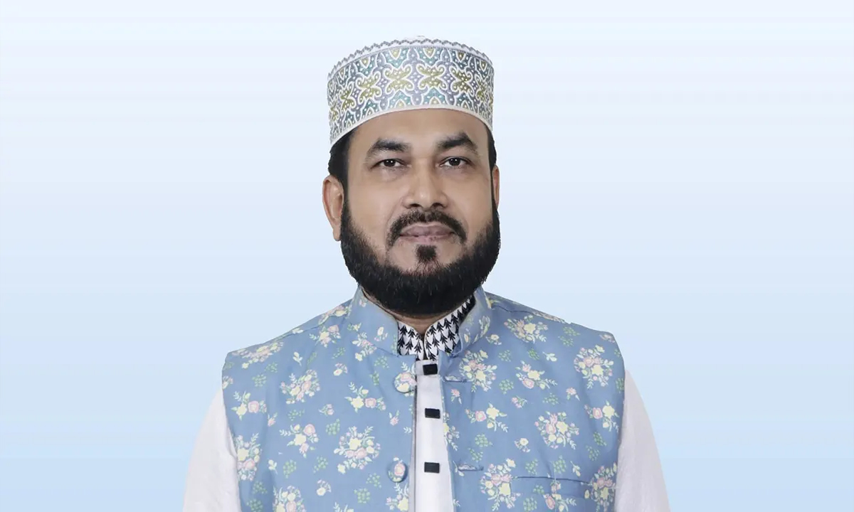 লক্ষ্মীপুর-৩ আসনে জামায়াতে ইসলামীর প্রার্থী রেজাউল করিম। ছবি : সংগৃহীত