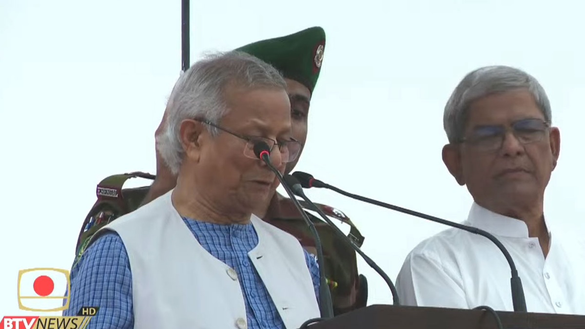 অন্তবর্তী সরকারের প্রধান উপদেষ্টা ড. মুহাম্মদ ইউনূস। ছবি- সংগৃহীত
