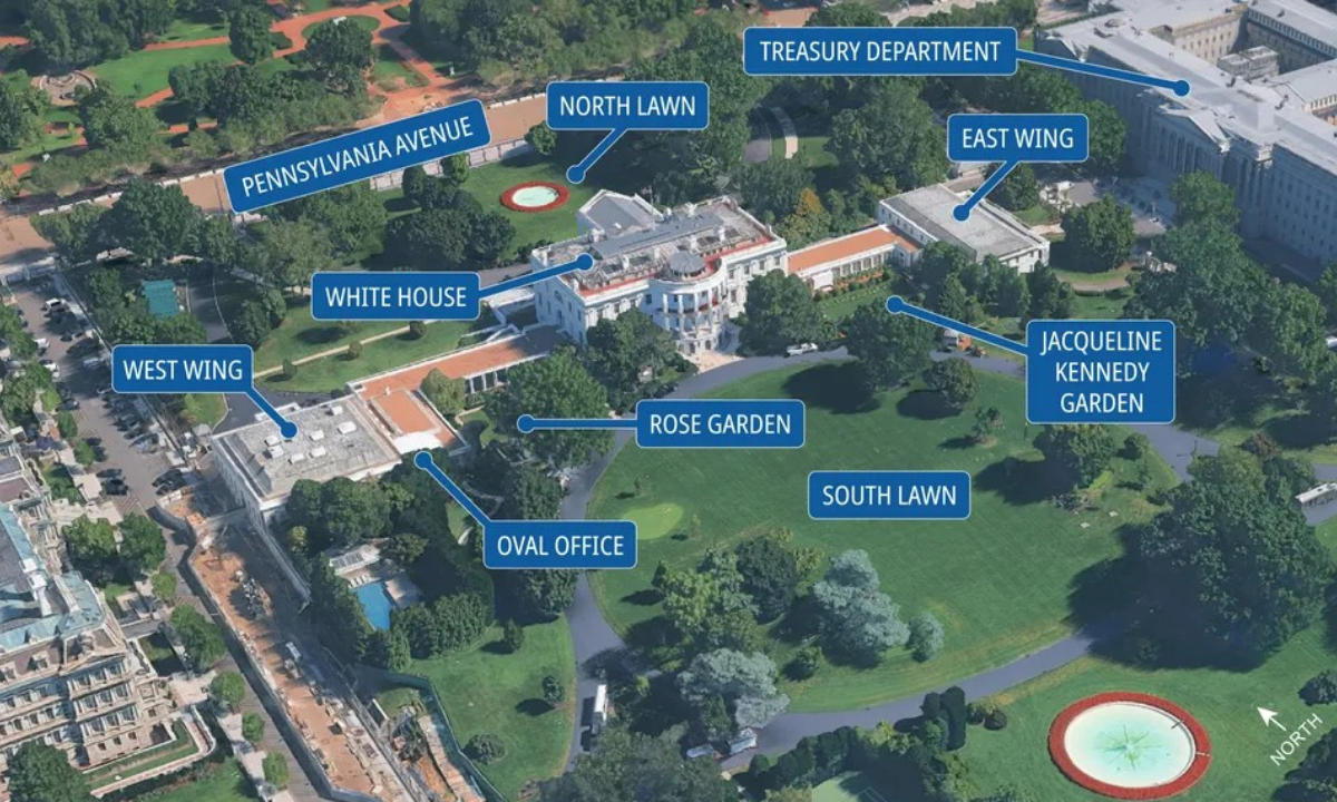 হোয়াইট হাউজ। ছবি- সংগৃহীত