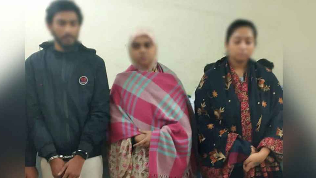 হাদির ঘটনায় গ্রেপ্তারকৃতরা। ছবি- সংগৃহীত