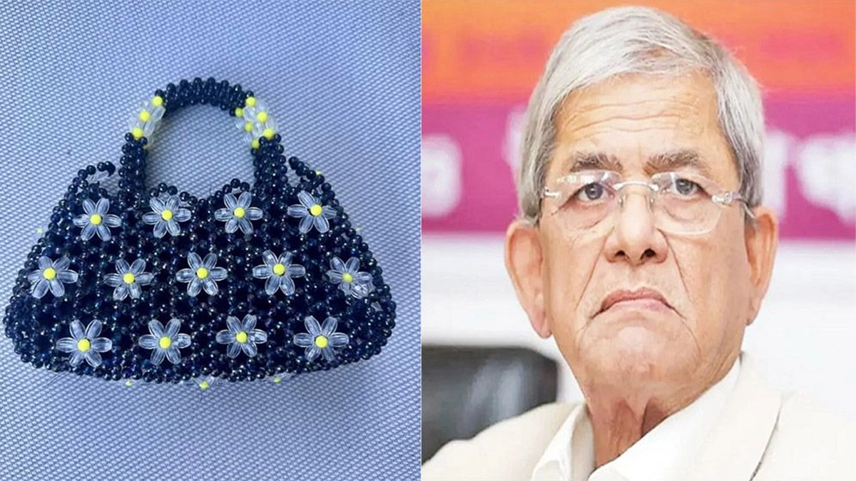 কারাগারে মেয়ের জন্য কেনা বেগ ও মির্জা ফখরুল ইসলাম আলমগীর।