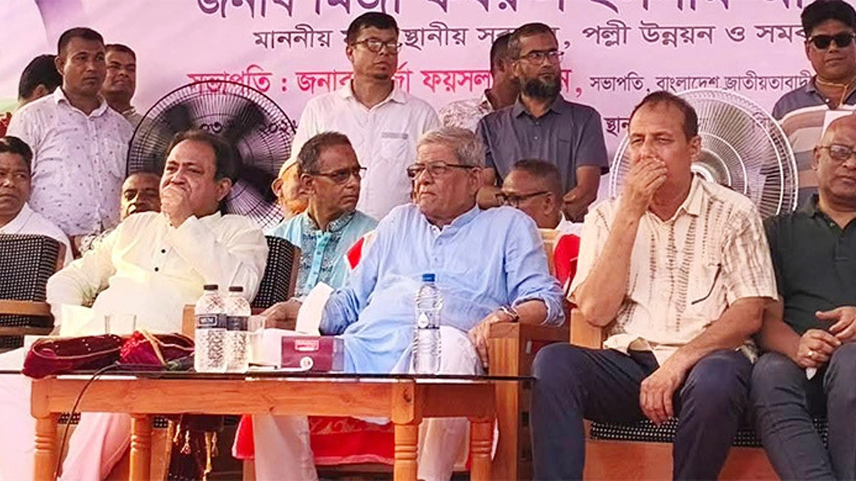 মির্জা ফখরুল ইসলাম আলমগীর।  ছবি- সংগৃহীত