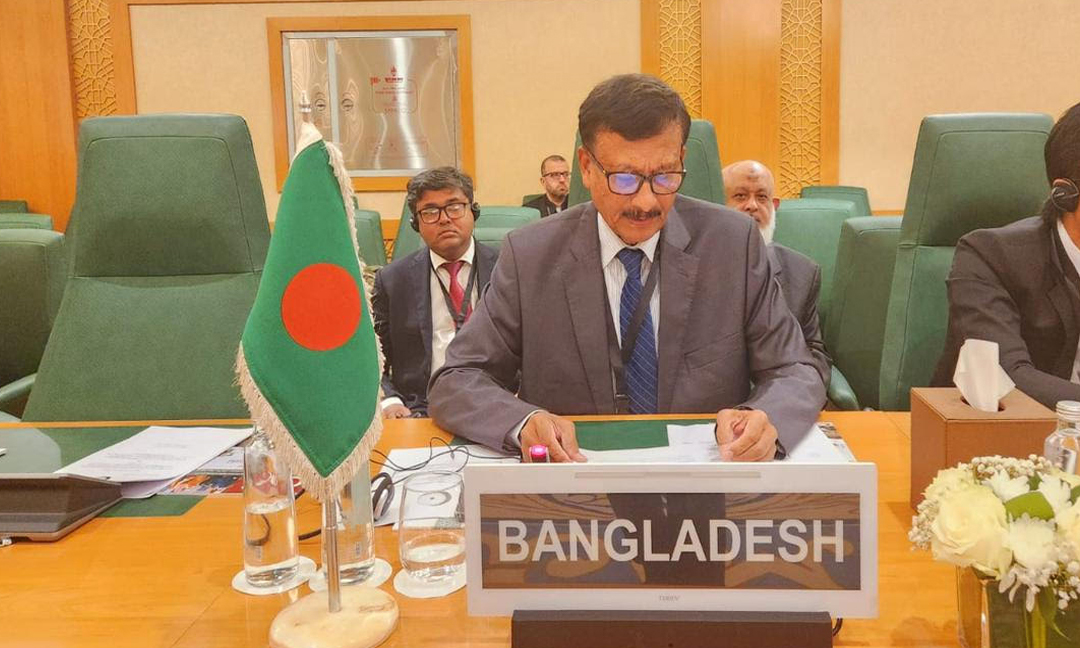 পররাষ্ট্র উপদেষ্টা তৌহিদ হোসেন। ছবি : সংগৃহীত