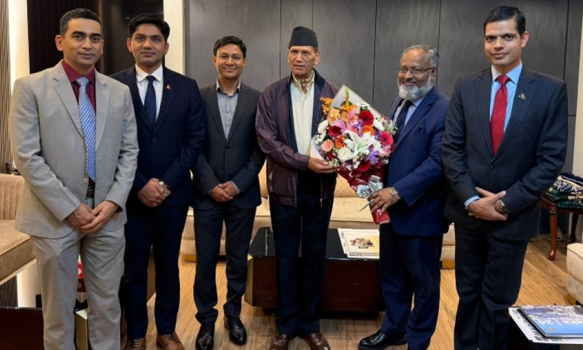 নেপালের পররাষ্ট্রমন্ত্রী। ছবি : সংগৃহীত