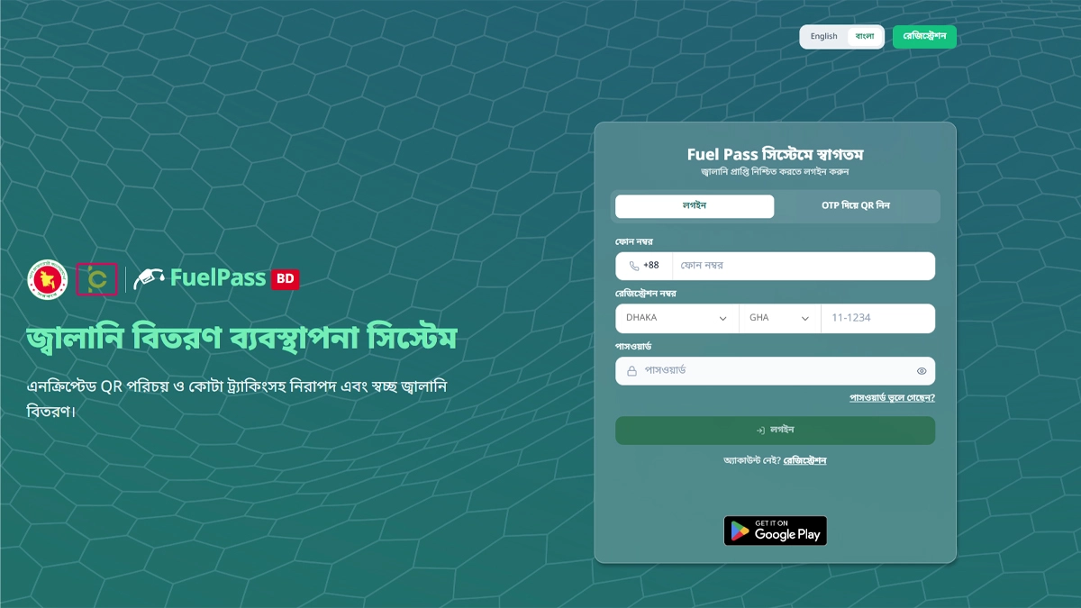 ফুয়েল পাস। ছবি : সংগৃহীত